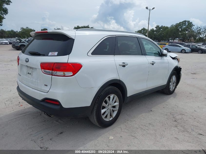 2018 KIA SORENTO 2.4L LX - 5XYPG4A30JG346197