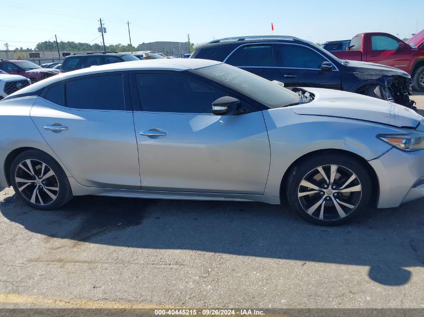 2018 Nissan Maxima 3.5S/Sv/Sl/Sr/Plat VIN: 1N4AA6AP1JC366913 Lot: 40445215