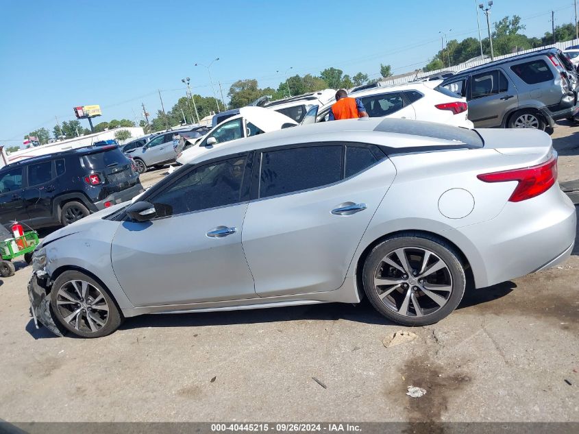 2018 Nissan Maxima 3.5S/Sv/Sl/Sr/Plat VIN: 1N4AA6AP1JC366913 Lot: 40445215