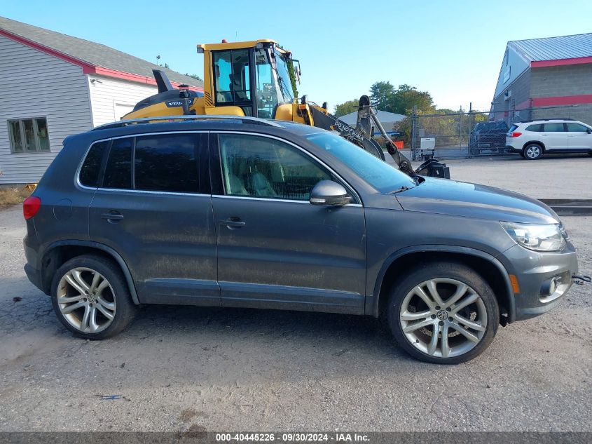 WVGBV7AX5CW000605 2012 Volkswagen Tiguan Sel