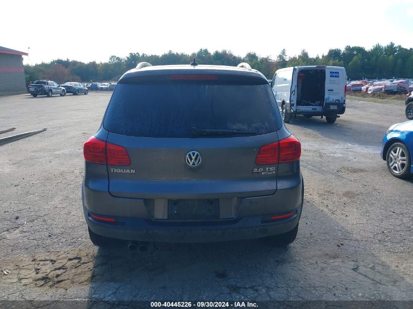 WVGBV7AX5CW000605 2012 Volkswagen Tiguan Sel