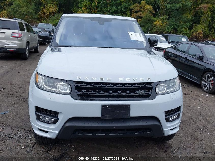 2016 Land Rover Range Rover Sport 5.0L V8 Supercharged Autobiography VIN: SALWV2EF2GA560653 Lot: 40445232