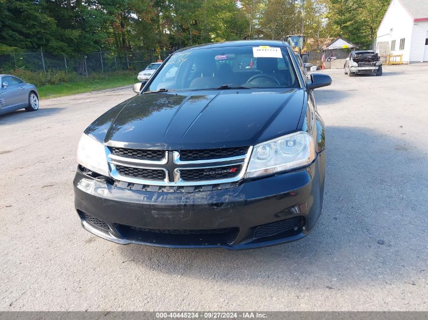 1C3CDZAB1DN564792 2013 Dodge Avenger Se