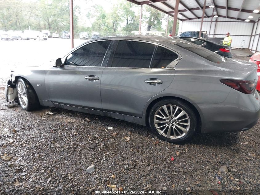 2019 Infiniti Q50 3.0T Luxe VIN: JN1EV7APXKM519048 Lot: 40445241