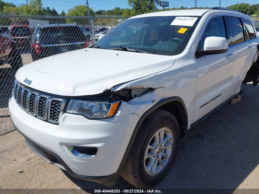 2019 Jeep Grand Cherokee Laredo E 4X4 VIN: 1C4RJFAG0KC728048 Lot: 40445253