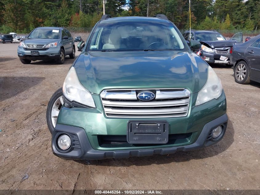 2014 Subaru Outback 2.5I Premium VIN: 4S4BRBCC6E3285580 Lot: 40445254