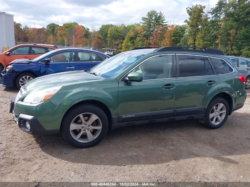 2014 Subaru Outback 2.5I Premium VIN: 4S4BRBCC6E3285580 Lot: 40445254