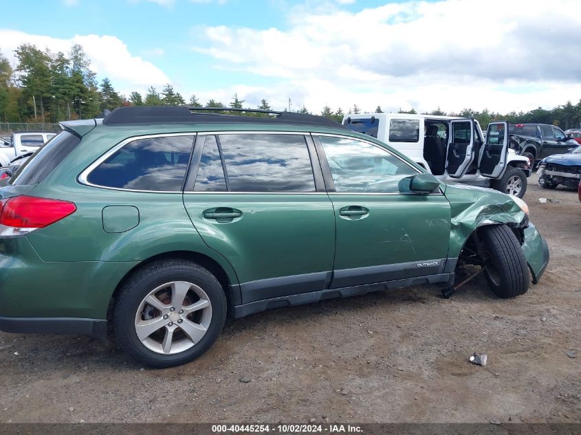 2014 Subaru Outback 2.5I Premium VIN: 4S4BRBCC6E3285580 Lot: 40445254