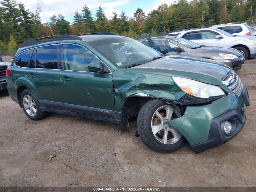 2014 Subaru Outback 2.5I Premium VIN: 4S4BRBCC6E3285580 Lot: 40445254