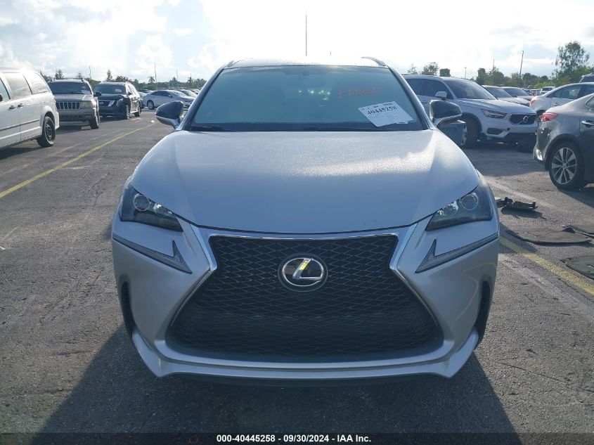 2017 Lexus Nx 200T F Sport VIN: JTJYARBZ2H2079474 Lot: 40445258