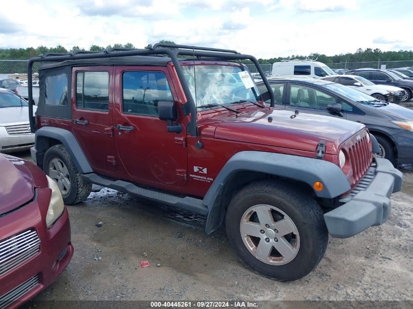 2007 Jeep Wrangler Unlimited X VIN: 1J4GA39157L114314 Lot: 40445261