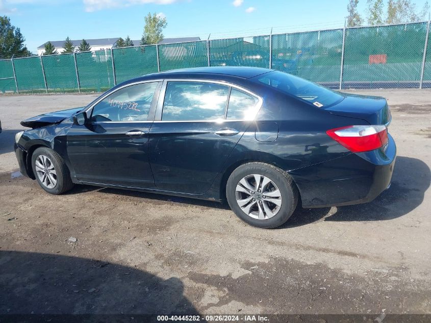 2013 Honda Accord Lx VIN: 1HGCR2F36DA262185 Lot: 40445282