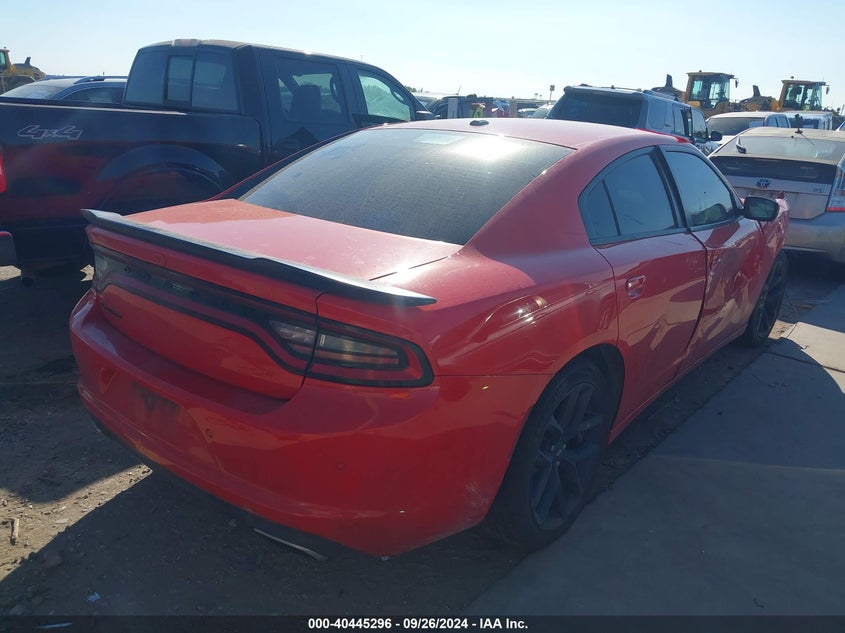 VIN 2C3CDXBG7LH133430 2020 DODGE CHARGER SXT RWD