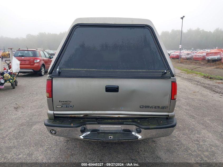 2003 Chevrolet S-10 Ls VIN: 1GCDT19X638121636 Lot: 40445327