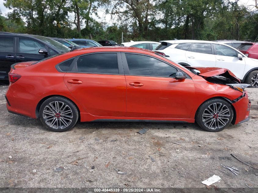 2020 Kia Forte Gt VIN: 3KPF44AC6LE262048 Lot: 40445339