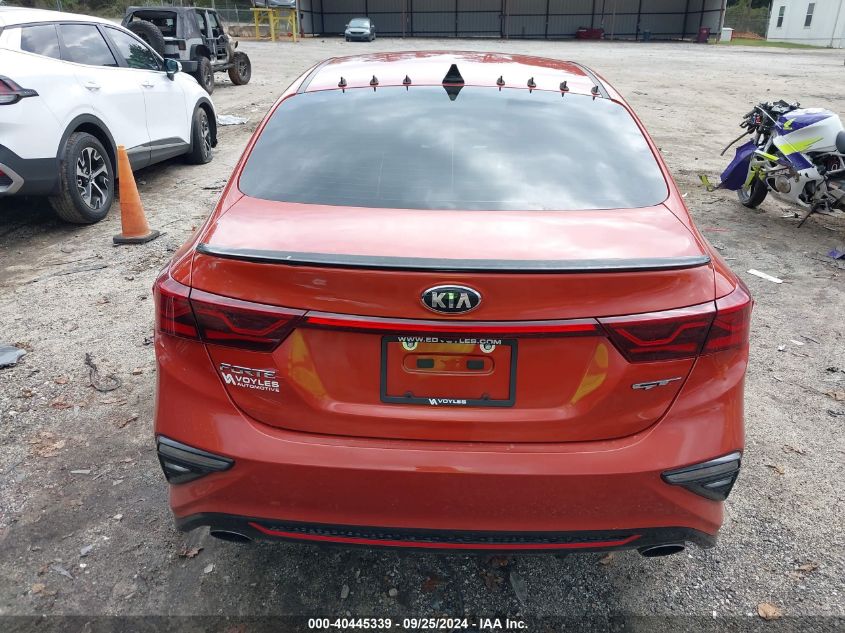 2020 Kia Forte Gt VIN: 3KPF44AC6LE262048 Lot: 40445339