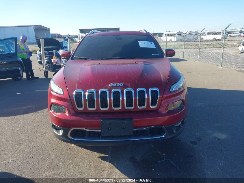 2017 Jeep Cherokee Limited 4X4 VIN: 1C4PJMDS1HW638636 Lot: 40445371