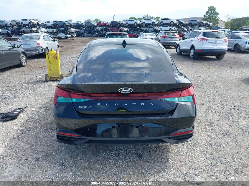 2022 Hyundai Elantra Sel VIN: KMHLM4AG6NU345596 Lot: 40445389