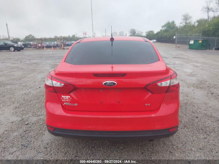 2012 Ford Focus Se VIN: 1FAHP3F23CL261642 Lot: 40445393