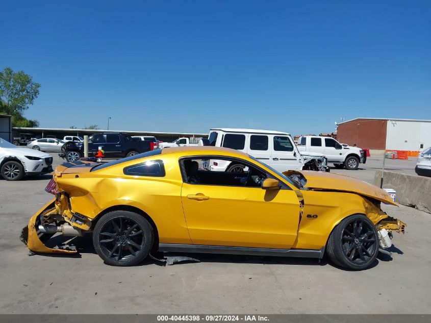 2011 Ford Mustang Gt Premium VIN: 1ZVBP8CF7B5158857 Lot: 40445398