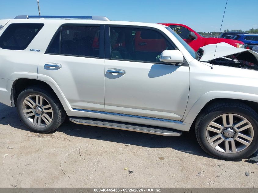 2013 Toyota 4Runner Sr5/Limited VIN: JTEZU5JR7D5047570 Lot: 40445435