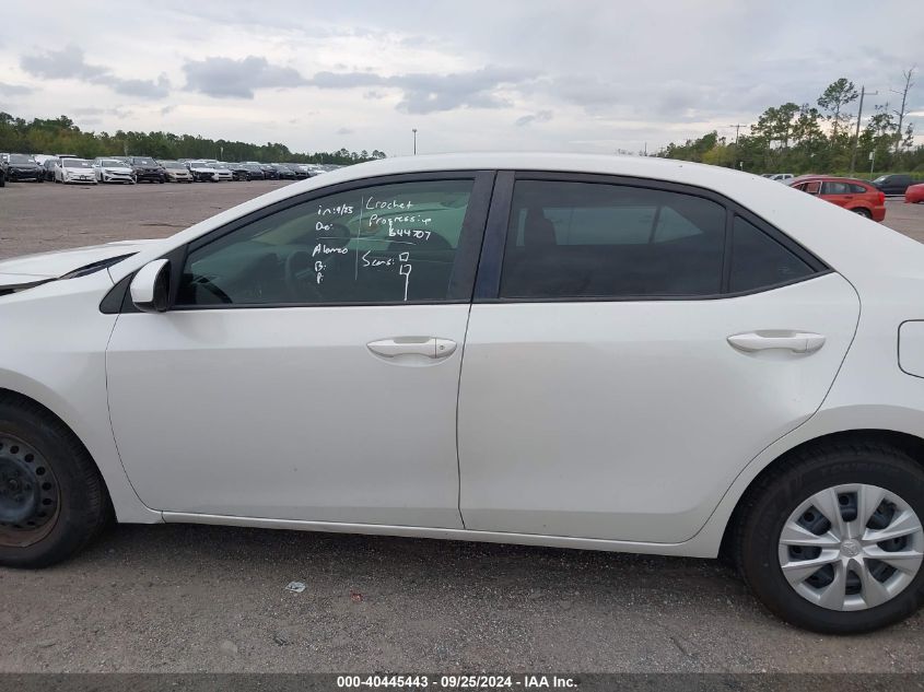 2014 Toyota Corolla Le Eco VIN: 5YFBPRHE8EP049677 Lot: 40445443