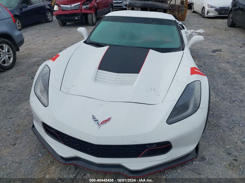 1G1Y12D75H5100282 2017 Chevrolet Corvette Grand Sport 3Lt