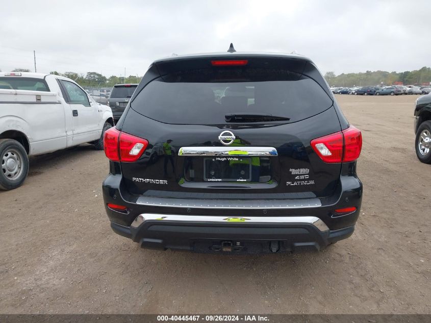 2020 Nissan Pathfinder Platinum 4Wd VIN: 5N1DR2DM3LC575840 Lot: 40445467