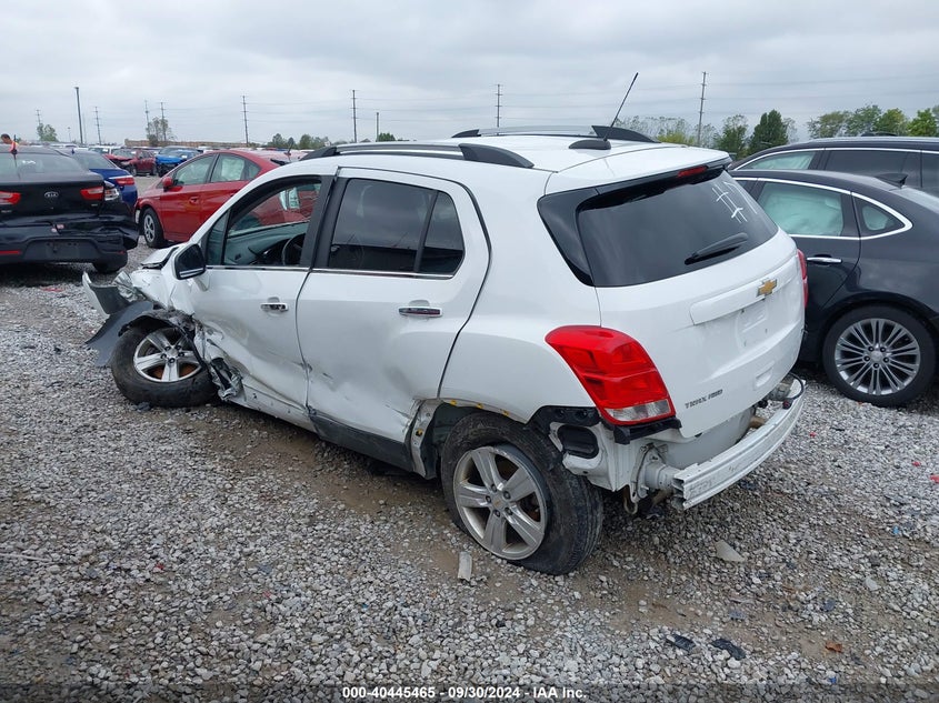 VIN KL7CJPSB5JB595870 2018 CHEVROLET TRAX LT