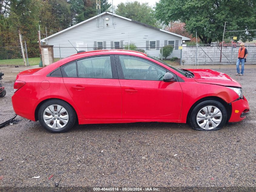 2016 Chevrolet Cruze Limited Ls VIN: 1G1PC5SG2G7142258 Lot: 40445516