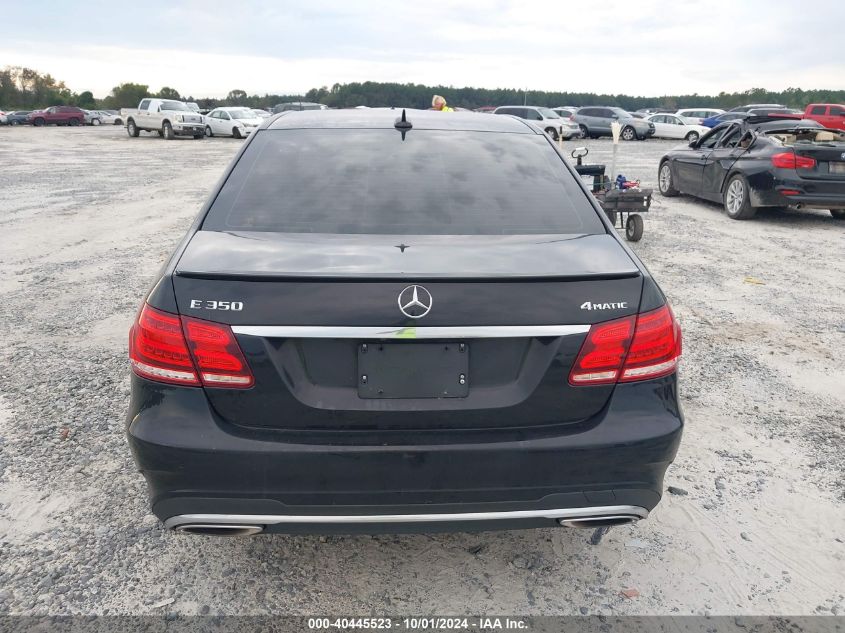 2016 Mercedes-Benz E 350 4Matic VIN: WDDHF8JB0GB210523 Lot: 40445523