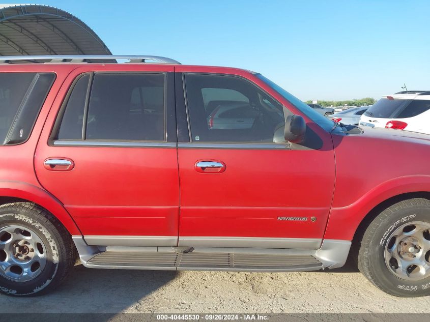 2000 Lincoln Navigator VIN: 5LMRU27A9YLJ14636 Lot: 40445530