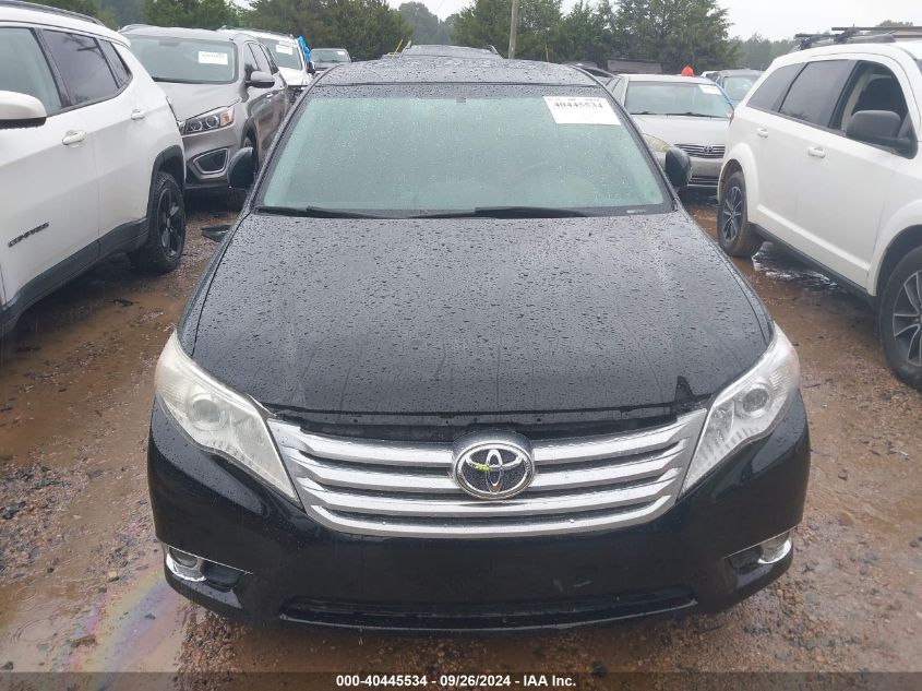 2011 Toyota Avalon Limited VIN: 4T1BK3DB2BU398139 Lot: 40445534