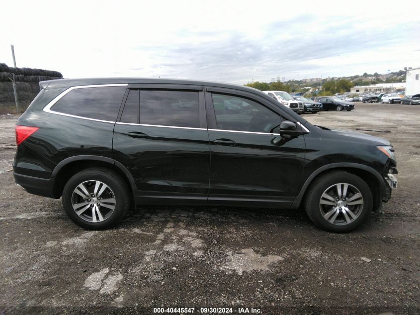 2016 Honda Pilot Ex VIN: 5FNYF6H30GB015385 Lot: 40445547