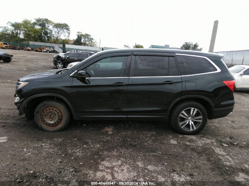 2016 Honda Pilot Ex VIN: 5FNYF6H30GB015385 Lot: 40445547