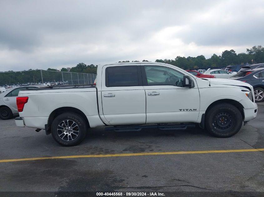 2021 Nissan Titan Sv 4X2 VIN: 1N6AA1EFXMN507529 Lot: 40445568