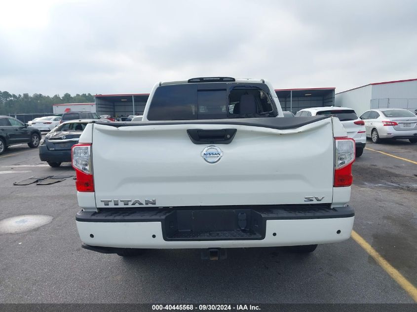 2021 Nissan Titan Sv 4X2 VIN: 1N6AA1EFXMN507529 Lot: 40445568