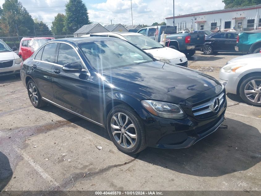 55SWF4KB9FU024854 2015 MERCEDES-BENZ C CLASS - Image 1