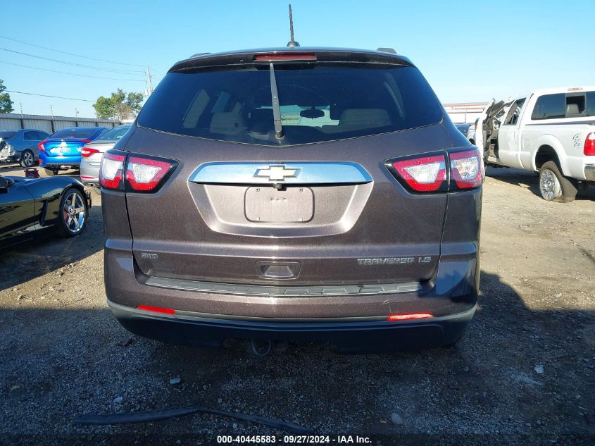 2016 Chevrolet Traverse Ls VIN: 1GNKVFKD5GJ229895 Lot: 40445583