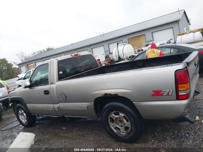 1999 Chevrolet Silverado 1500 Ls VIN: 1GCEK14T2XE155477 Lot: 40445588