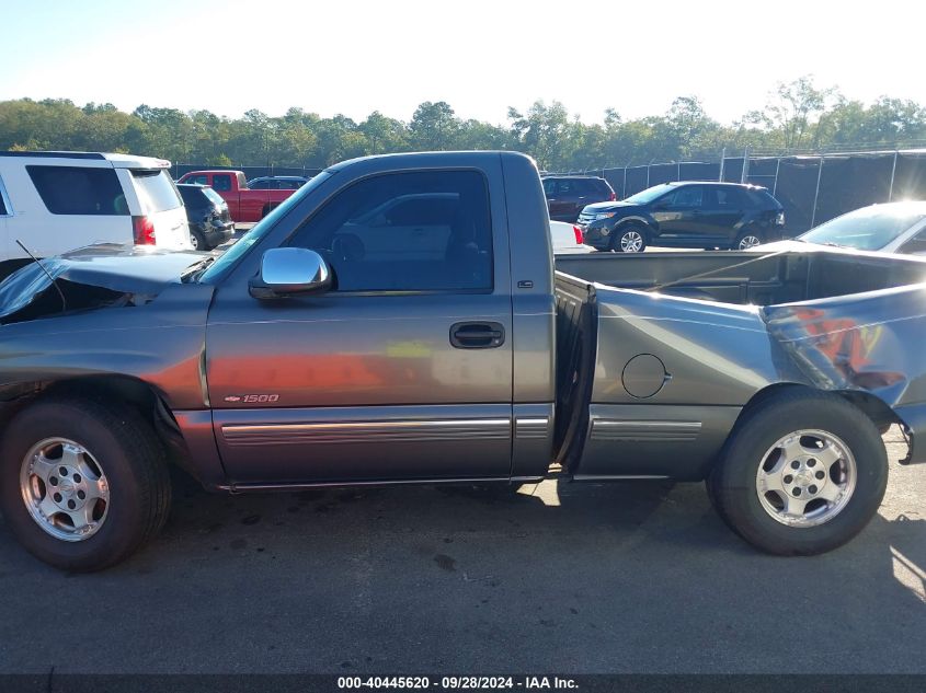 2000 Chevrolet Silverado 1500 Ls VIN: 1GCEC14T1YZ296371 Lot: 40445620