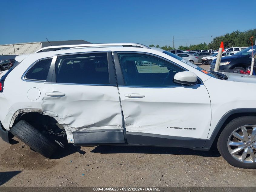 2014 Jeep Cherokee Limited VIN: 1C4PJLDB1EW226027 Lot: 40445623