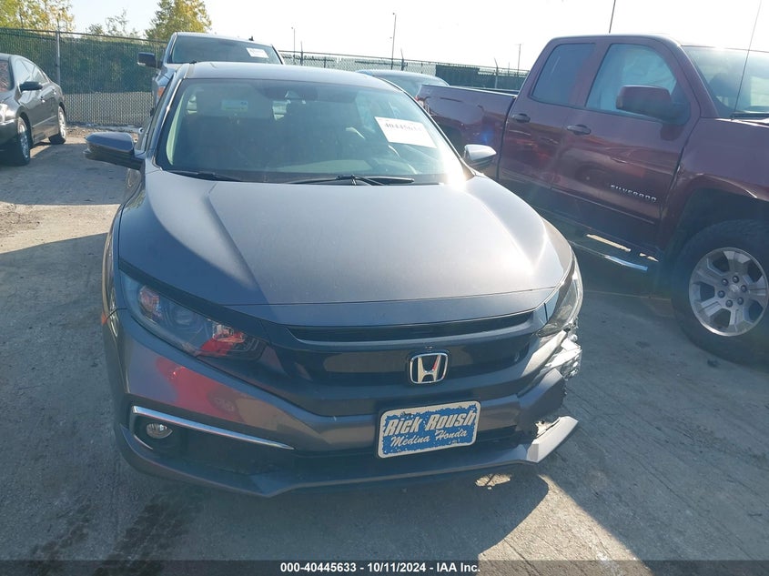 VIN 19XFC1F36KE017341 2019 HONDA CIVIC EX