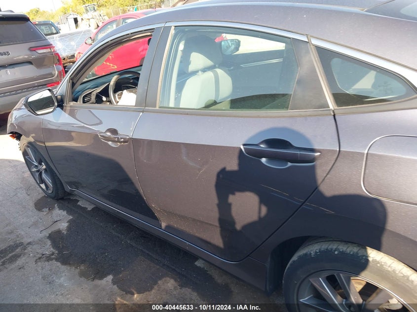 VIN 19XFC1F36KE017341 2019 HONDA CIVIC EX