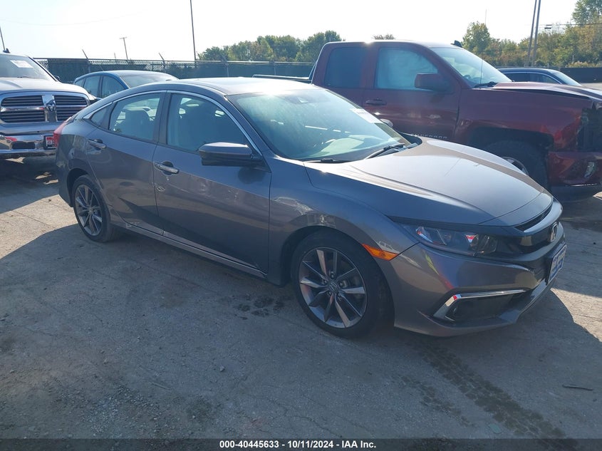 VIN 19XFC1F36KE017341 2019 HONDA CIVIC EX