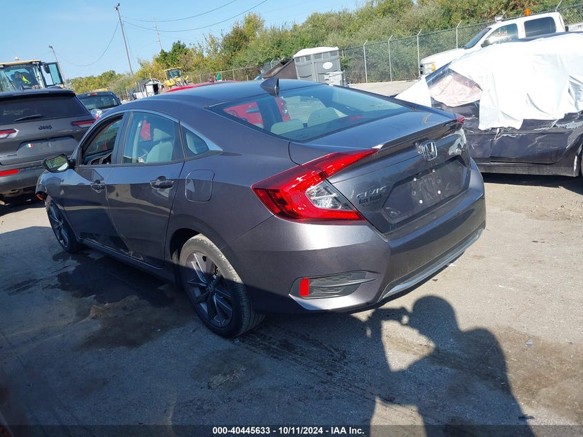 VIN 19XFC1F36KE017341 2019 HONDA CIVIC EX