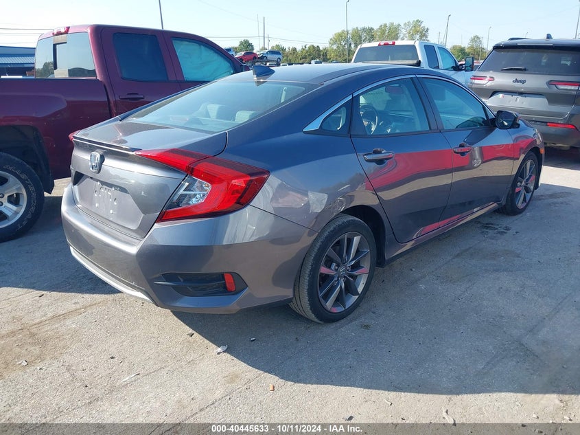 VIN 19XFC1F36KE017341 2019 HONDA CIVIC EX
