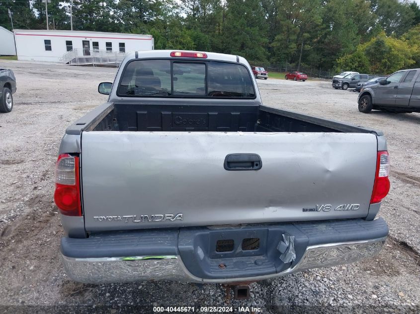 2006 Toyota Tundra Sr5 V8 VIN: 5TBBT44106S478007 Lot: 40445671