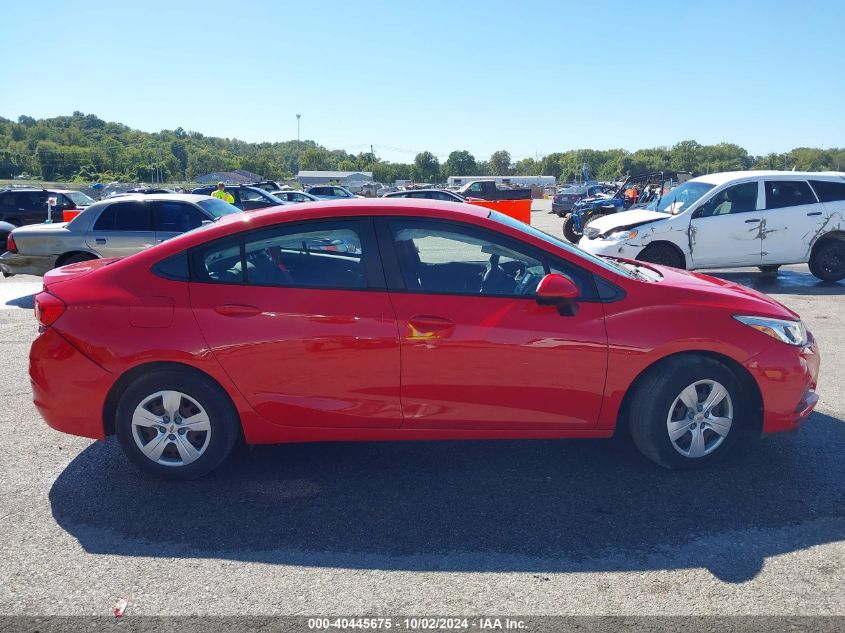 2017 Chevrolet Cruze Ls Auto VIN: 1G1BC5SM7H7179386 Lot: 40445675