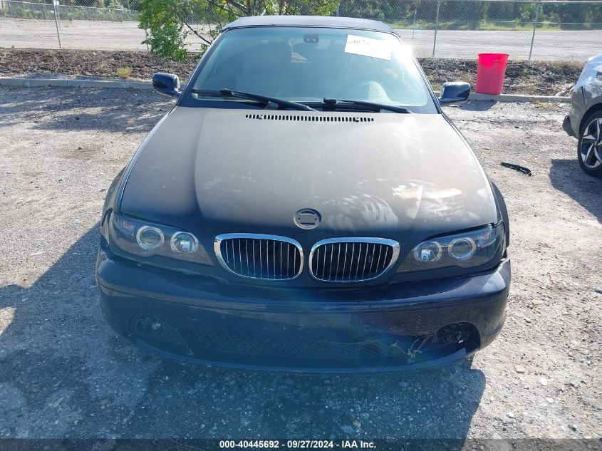 WBABW33445PL39413 2005 BMW 325 Ci